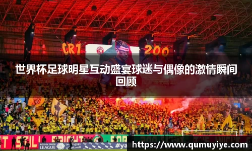 世界杯足球明星互动盛宴球迷与偶像的激情瞬间回顾